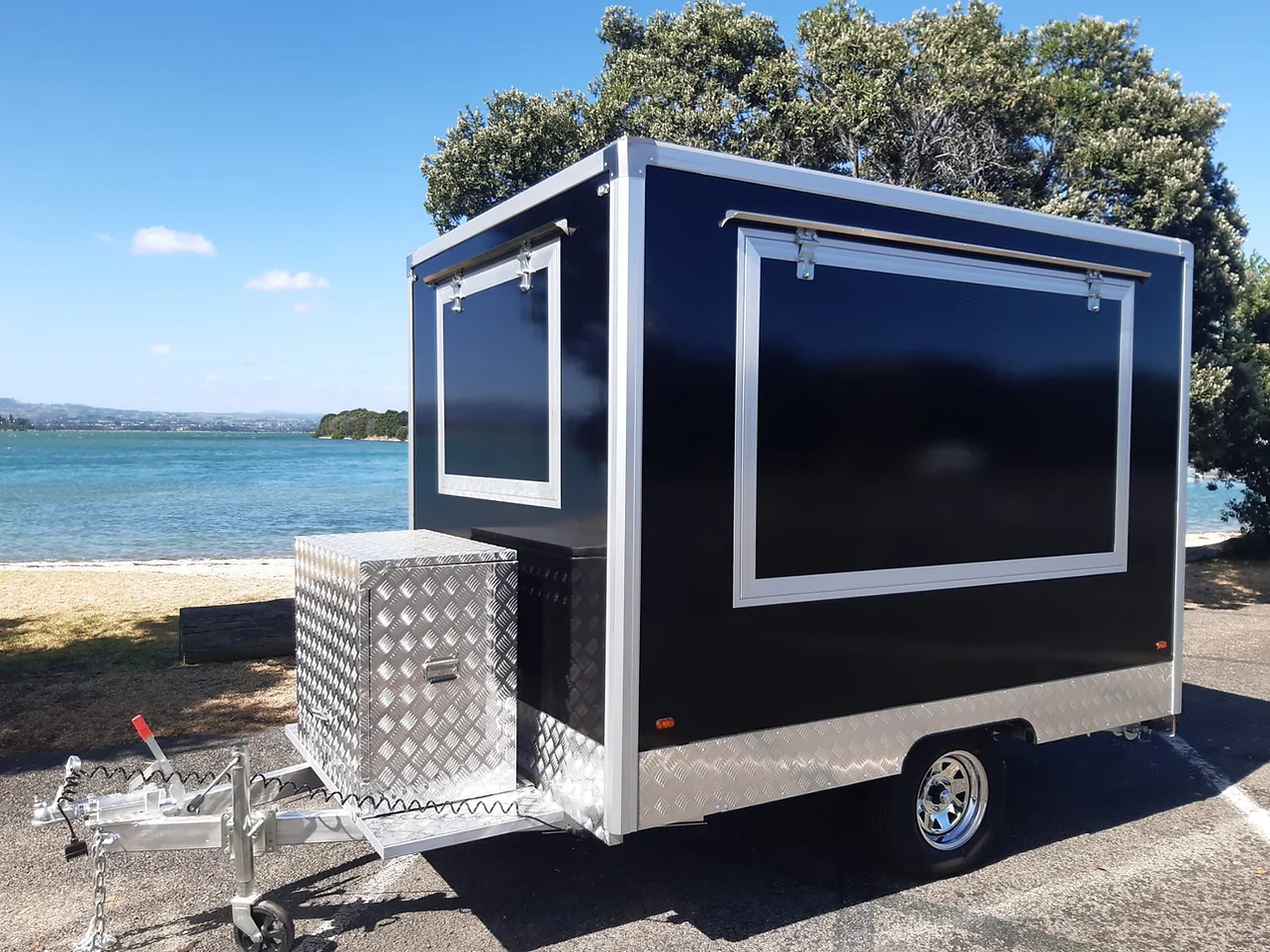 Square Food Trailer 2.9m
