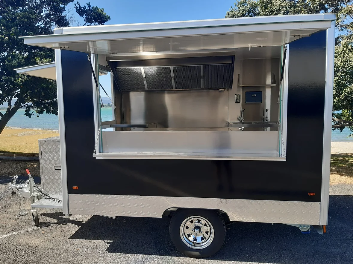 Square Food Trailer 2.9m - Image 3